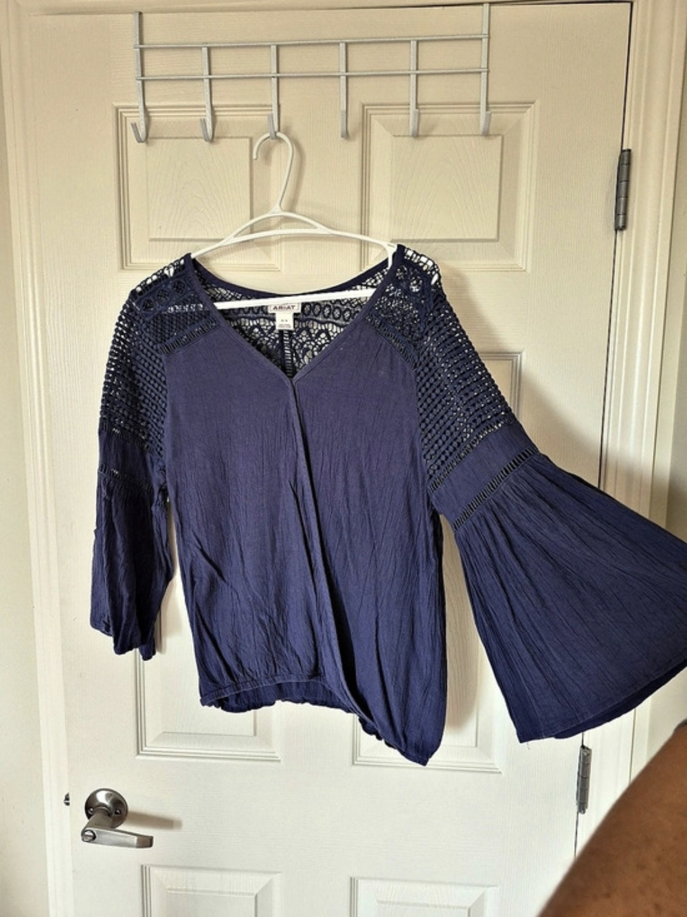 Ariat Brunchin Top- Indigo Blue